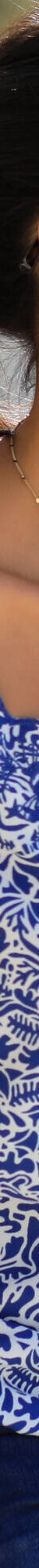 Caraco brodé bretelles réglables, imprimé (indigo / écru) Caraco brodé bretelles réglables, imprimé (indigo / écru)